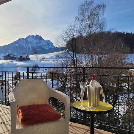 Villa Castagna Guesthouse Люцерн Екстериор снимка